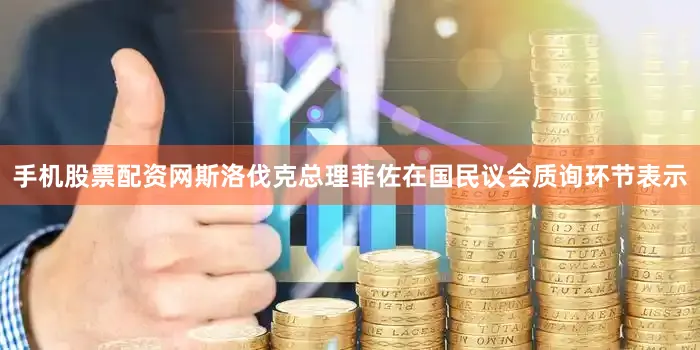 手机股票配资网斯洛伐克总理菲佐在国民议会质询环节表示