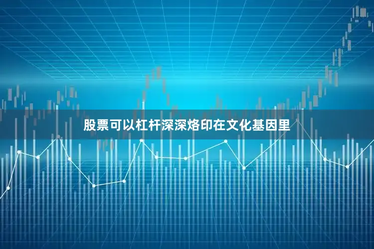 股票可以杠杆深深烙印在文化基因里